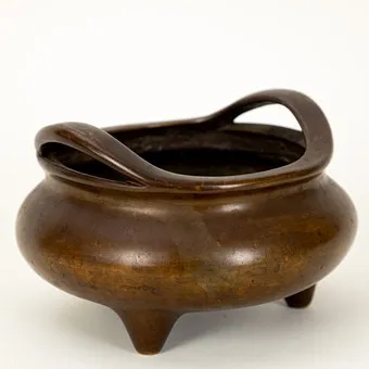 Tömjénegtartó, Xuande-jelzés, Kína, késő Qing-dinasztia – köztársasági korszak.