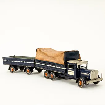 TIPPCO. Camión tractor con remolque, Núremberg, años 1930/1940 (2).