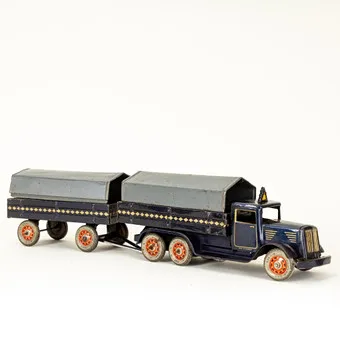 TIPPCO. Camión con remolque y cubierta, Núremberg, años 1930 (2).