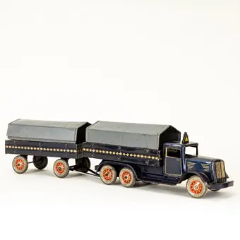 TIPPCO. Camión con remolque y cubierta, Núremberg, años 1930 (2).