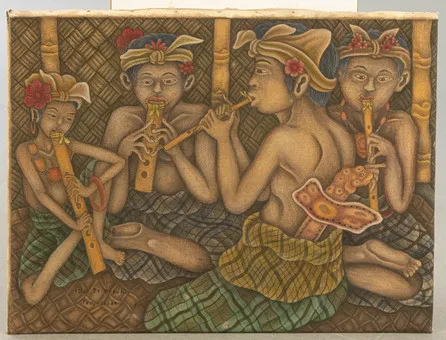 I DEWA PUTU MOKOH (1934-2010). Flautista.