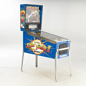 D. GOTTLIEB & CO. Flipper Street Fighter II, Allemagne 1993.