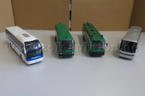 4 rendőrségi/igazságügyi személyszállító buszmodell, 1:87