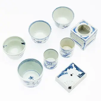 Kis kék-fehér gyűjtemény, Japán, 19./20. sz. (8)