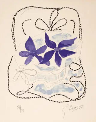 Georges Braque. A »Lettera amorosa« sorozatból. 1963