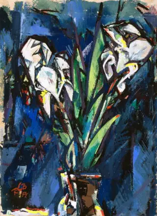 Rudolf Gerhart Bunk. Iris. 1954