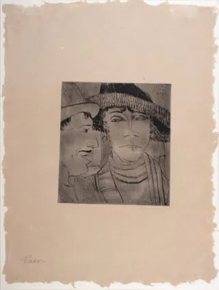 Erich Heckel. Pár (A. N.).