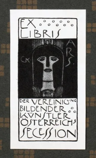 Bécsi szecesszió – Gustav Klimt. Az egyesület ex librise…