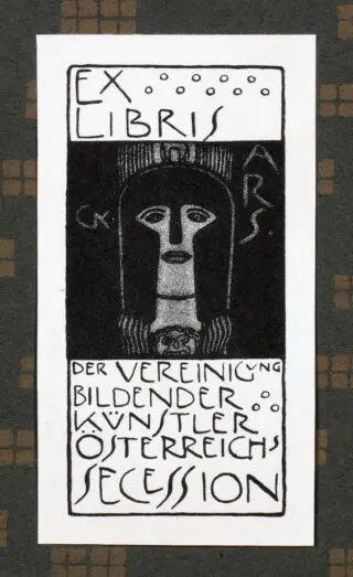 Bécsi szecesszió – Gustav Klimt. Az egyesület ex librise…
