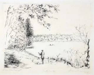 Hans Meid. Havellandi táj. – Funchal kikötője. 1925