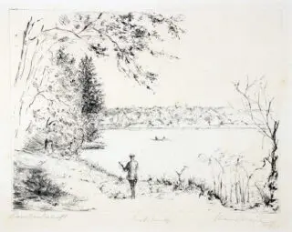 Hans Meid. Havellandi táj. – Funchal kikötője. 1925