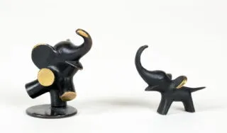 Hagenauer bronzok – Richard Rohac. Táncoló elefánt. 19…