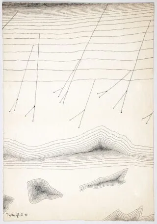 Heinz Trökes. Termékeny eső. 1948