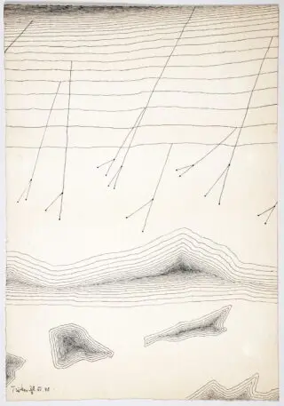 Heinz Trökes. Termékeny eső. 1948
