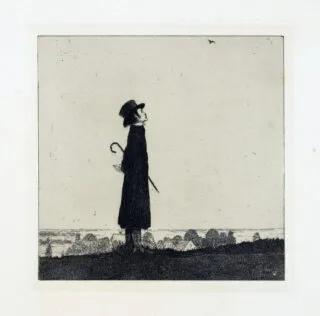 Heinrich Vogeler-Worpswede. Mod foråret. 1899