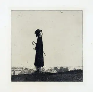 Heinrich Vogeler-Worpswede. A tavasz felé. 1899