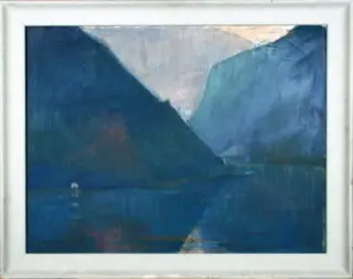 Charlotte Voss. Gandria. Luganói-tó. 1975