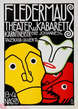Wiener Werkstätte – Berthold Löffler. Fledermaus. Theat…