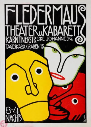 Wiener Werkstätte – Berthold Löffler. Fledermaus. Theat…