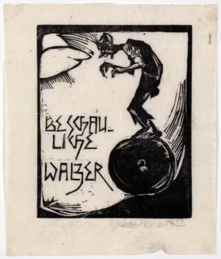 Bauhaus – Gerhard Rose. Csendes keringők. 1922