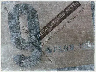 Bauhaus – fémes ünnep. 1929