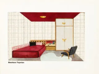 Bauhaus – Bauhaus tapéták. Mintakönyv és eredeti tapéta…