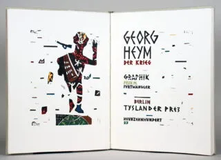 Felix M Furtwängler – Georg Heym. Der Krieg. 1987
