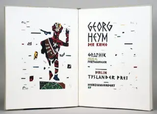 Felix M Furtwängler – Georg Heym. Der Krieg. 1987