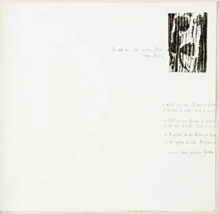 Gerhard Altenbourg. Rinnen. 1976
