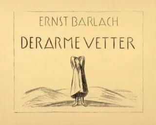Ernst Barlach. Der arme Vetter. 1919