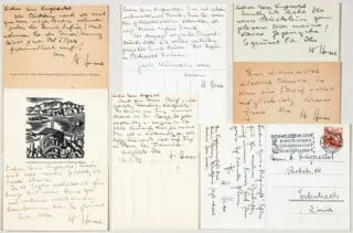 Hermann Hesse. 21 levél, dedikáció és magánkiadás a…