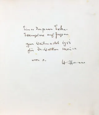 Hermann Hesse. A festő versei. 1951