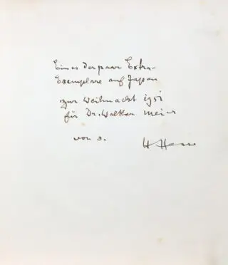 Hermann Hesse. A festő versei. 1951