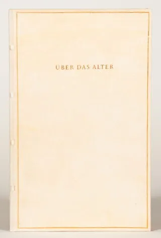 Hermann Hesse. Az öregségről. 1954