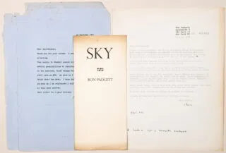Ron Padgett. Sky. 1966