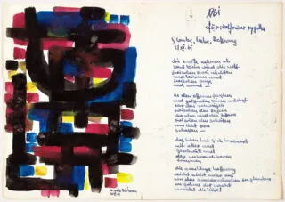 Rolf Dieter Brinkmann. Glaube, Liebe, Hoffnung. 1961