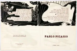 Pablo Picasso – Georges Hugnet. Pablo Picasso. 1941