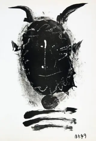 Pablo Picasso – Yvan Goll. Élégie d’Iphétonga. 1949