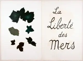 Georges Braque – Pierre Reverdy. La Liberté des Mers. …