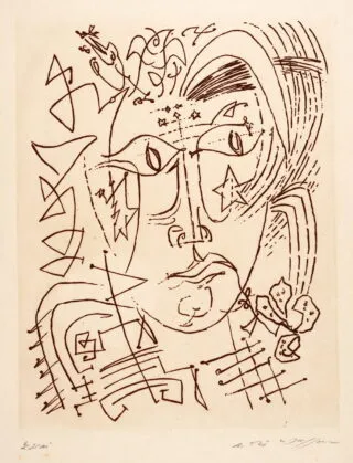 André Masson – André Maurois. Les Érophages. 1960