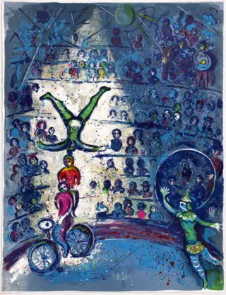 Marc Chagall. Cirkusz. 1967