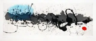 Joan Miró. Tracé su l’eau. 1963