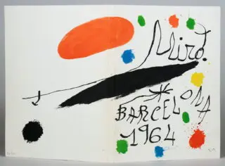 Joan Miró. [Obra inèdita recent.] 1964