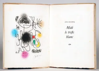Joan Miró – Lená Leclercq. Midi le trèfle blanc. 1968