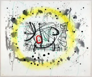 Joan Miró – Michel Leiris. Fissures. 1969