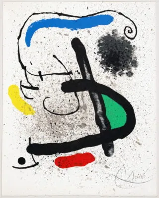 Joan Miró – Philippe Denis. Cahier d’ombres. 1971