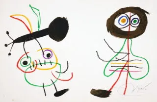 Joan Miró. L’enfance d’Ubu. 1975