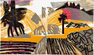 HAP Grieshaber. Osterritt. 1964