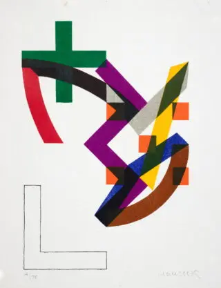 Gottfried Honegger. Structures III. 1971