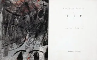 Antoni Tàpies – André du Bouchet. air. 1971